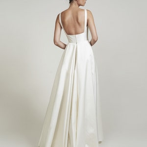 Simple Wedding Dress With Pockets image 2