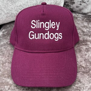 Slingley Gundogs Embroidered UNISEX Cap zdjęcie 5