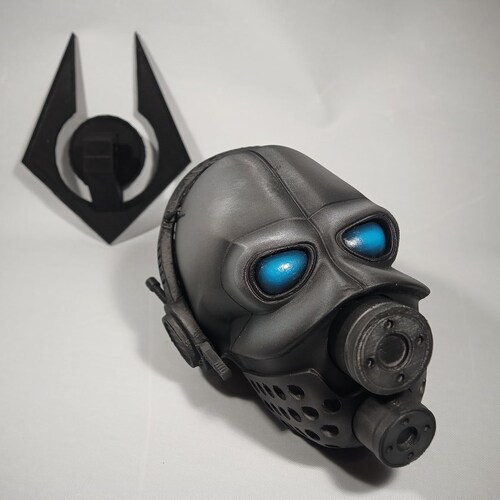Combine Metrocop Helmet 3D Print File Etsy