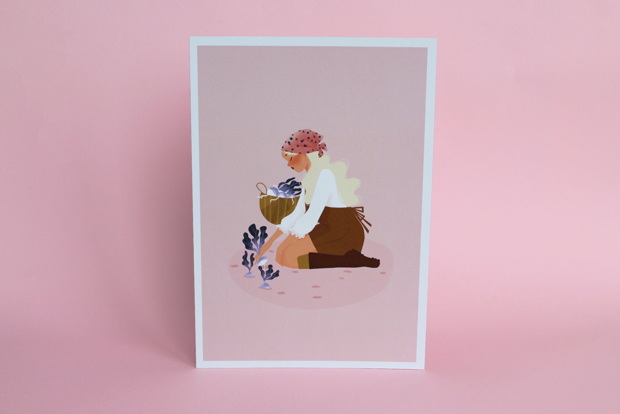 Affiche A5/A4 - Illustration Gardening