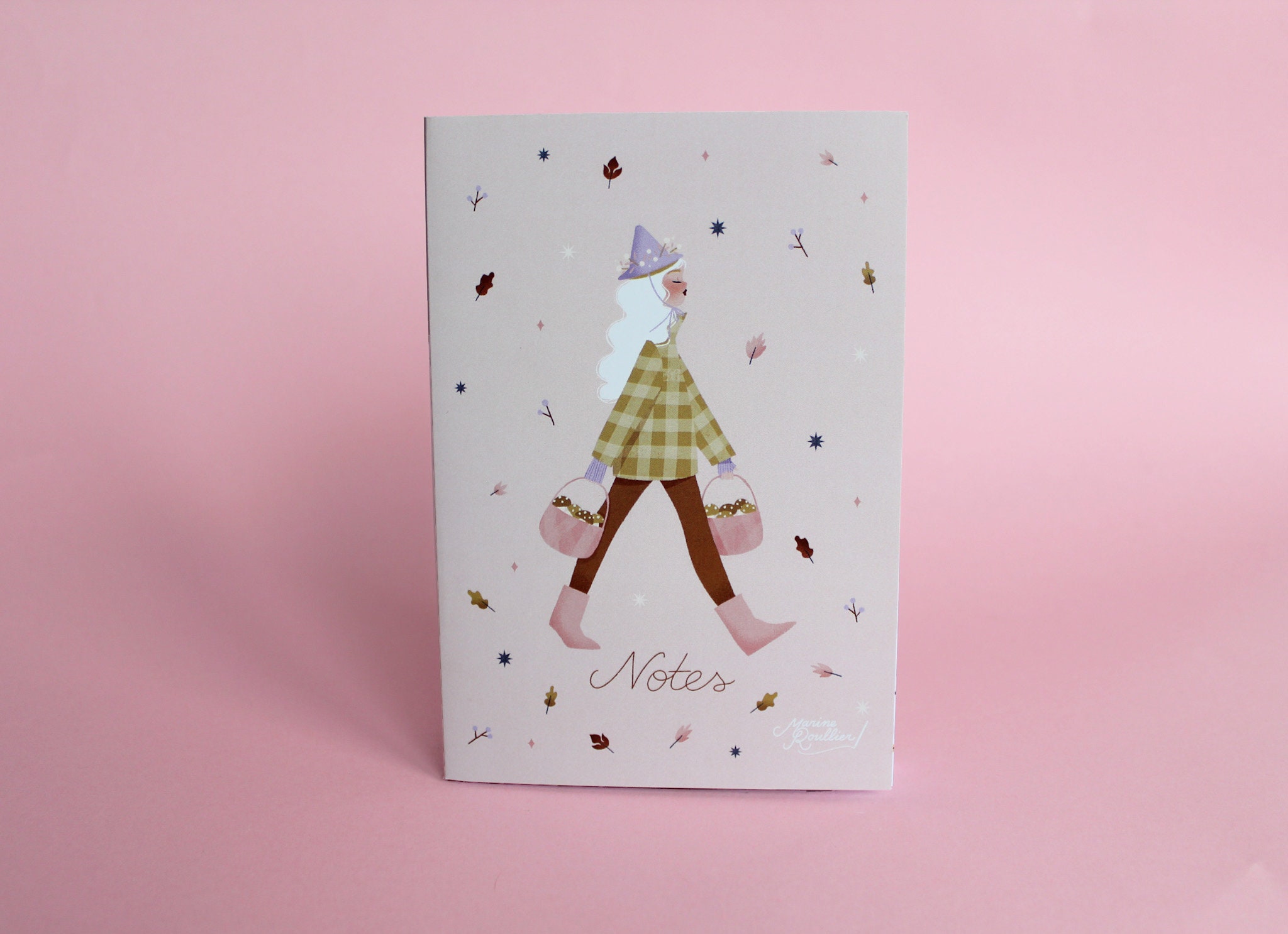 Bloc Notes - Illustration Sorcière d'automne A6 15 X 10