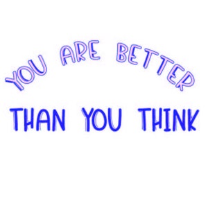 You Are Better Than You Think, PNG, JPEG, Files for Cricut - Etsy