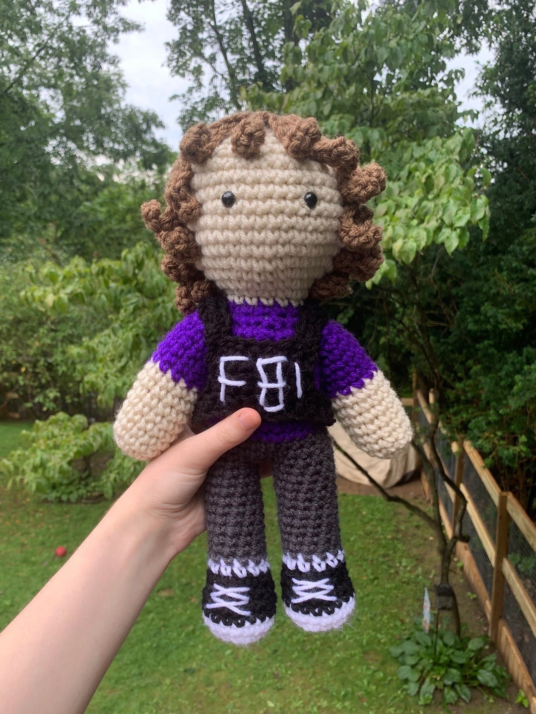 Spencer Reid Crochet Doll Criminal Minds Etsy