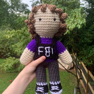 Spencer Reid Crochet Doll - Criminal Minds