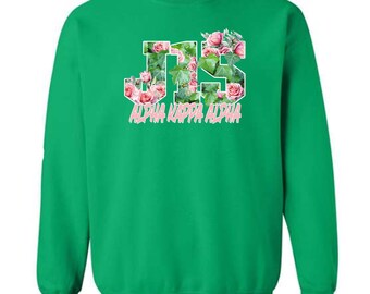 J15 Ivy & Pink Rose Sweatshirt