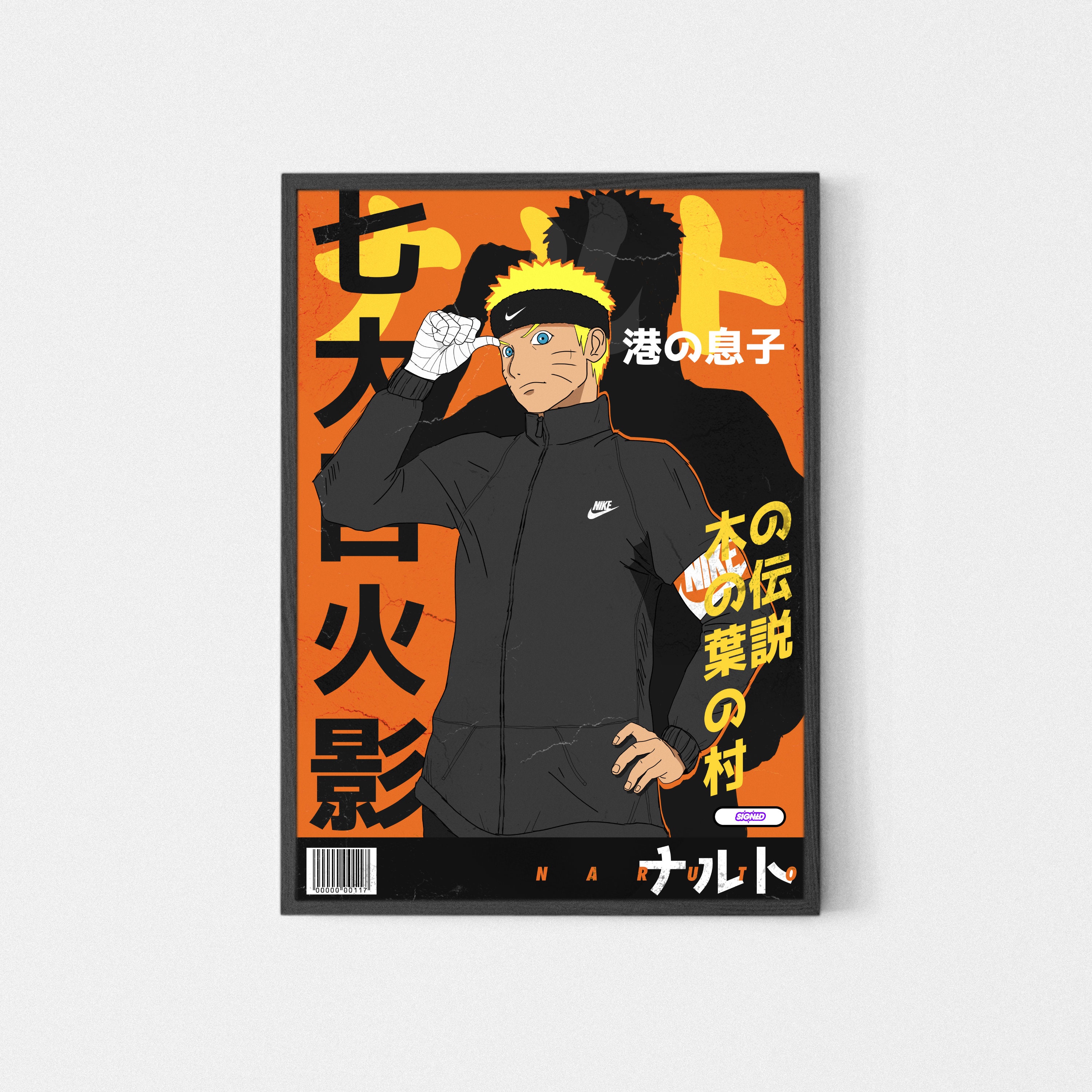 Signed - Naruto Uzumaki Poster