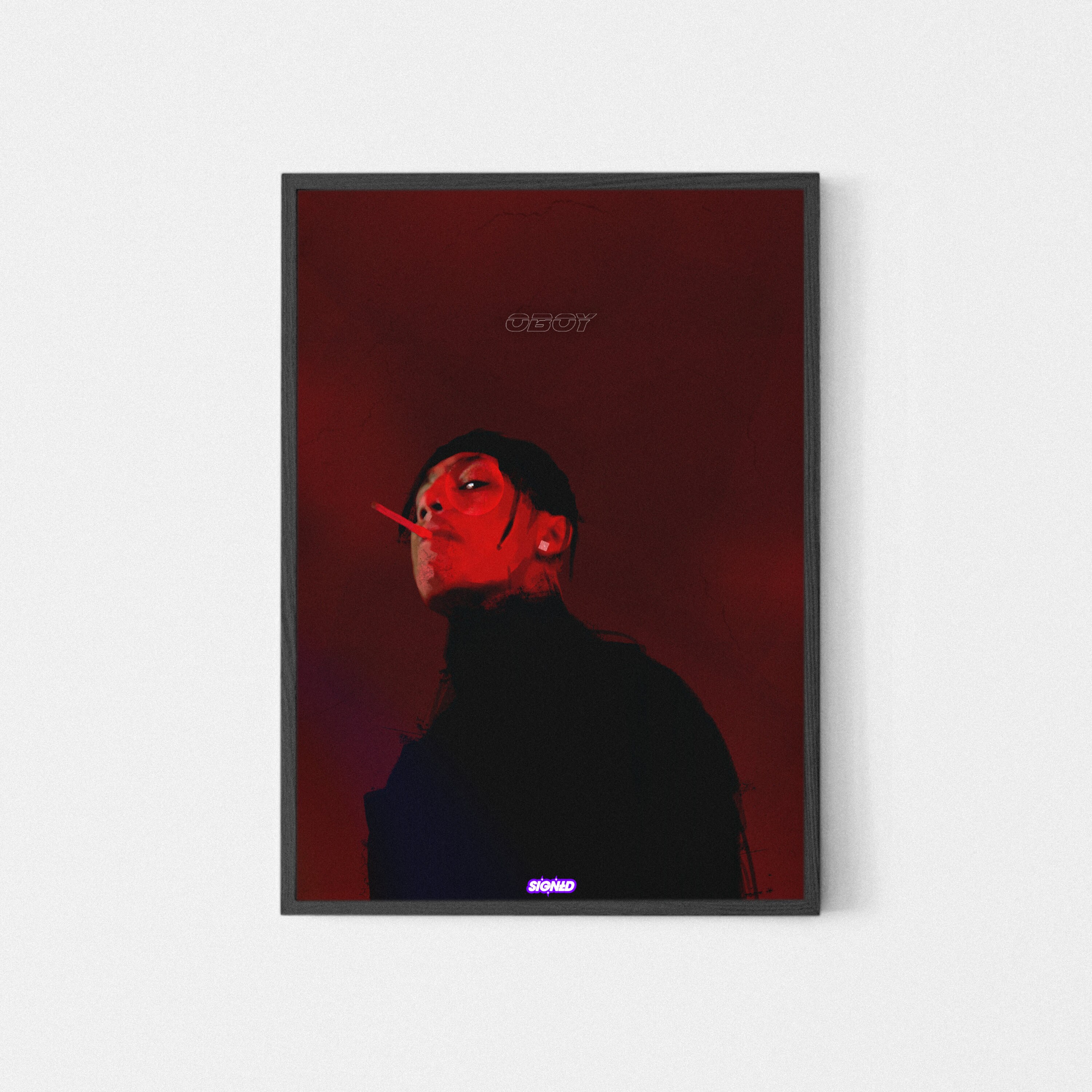 Signed - Oboy Poster