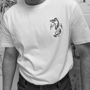 The World Embroidered Tarot T-Shirt