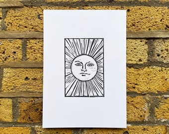 The Sun Tarot Print