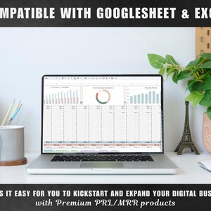 MRR PLR Excel Spreadsheet Google Sheet Template Bundle | Master Resell ...