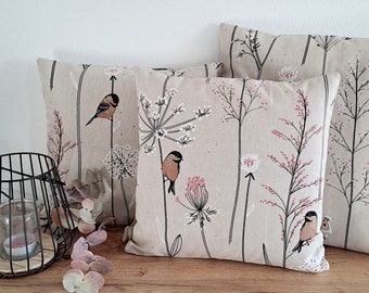 Cushion cover many sizes cushion cover decorative cushion sofa cushion decorative cushion home decoration spring decoration balcony decoration cotton canvas birds flowers branches