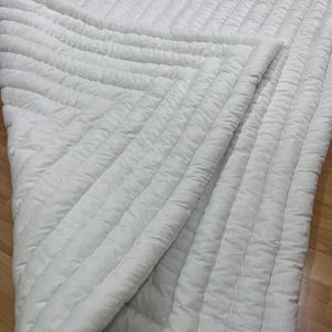 Organic Wool Quilt-Customizable Sizes- Handmade Duvet-%100 natural-wool blanket-sheep wool-American and Canadian Sizes