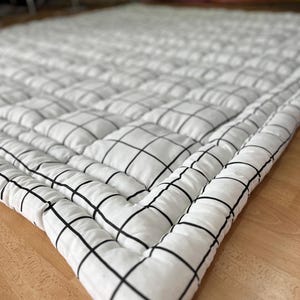 Handmade Organic Wool Duvet – Natural Breathable Comforter | Hypoallergenic Quilt | Natural Duvet| Handmade Wool Blanket | Wool Blanket