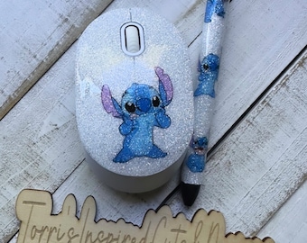 Matching Mouse & Pen Set Monster