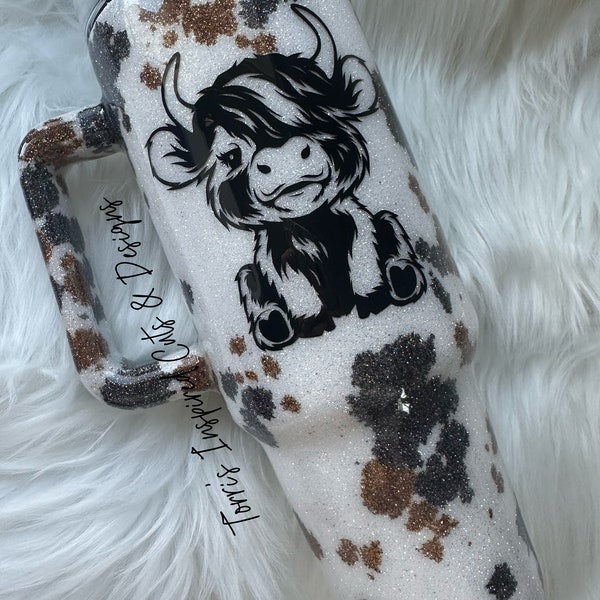 Beker bruine hooglander