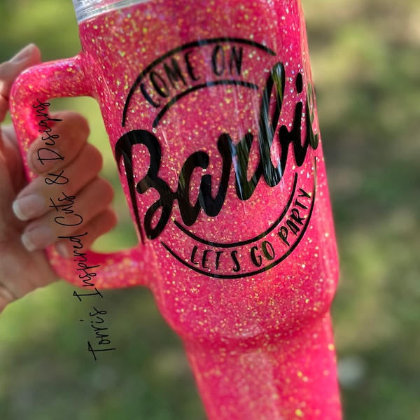 Stanley Hot Pink With Handle Etsy