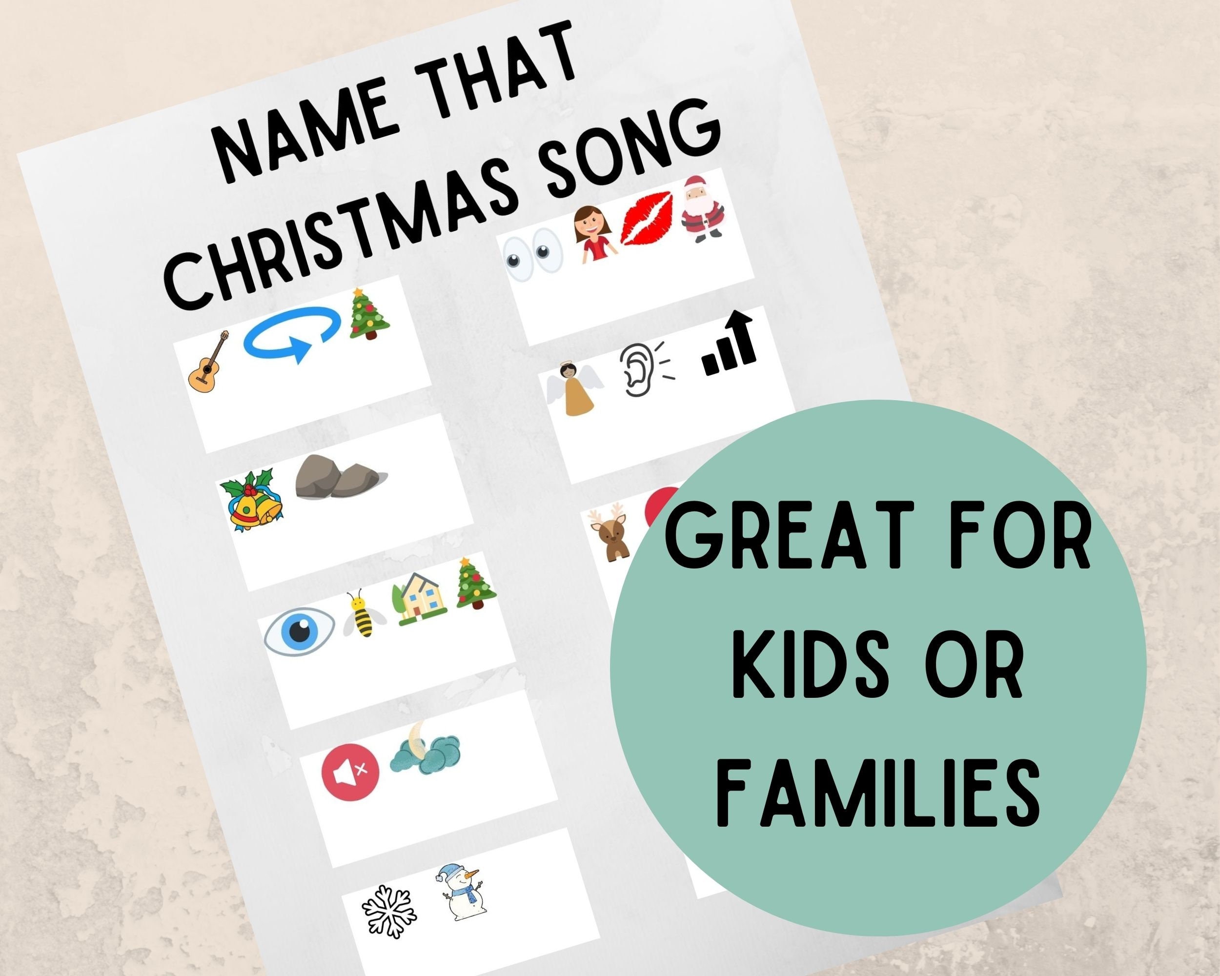 Christmas Song Puzzles Pictures 