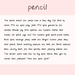 Handwriting Font Set for Digital Planning / Note-Taking | Value Bundle | Goodnotes / Notability Font | Studying | StudioCherii image 9