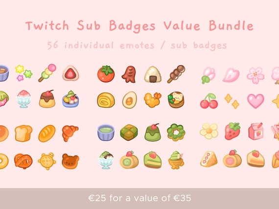 Gummy Bear Sub Badges | Premade Twitch Sub Badges | Twitch Bit Badges |  Discord Roles | Channel Points Icons