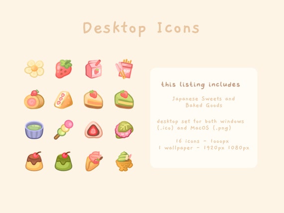 Aesthetic Anime icon decals (Dark skintones version) Part 2