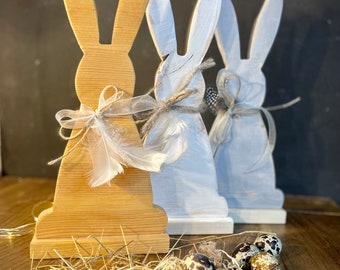 Osterhase aus Holz