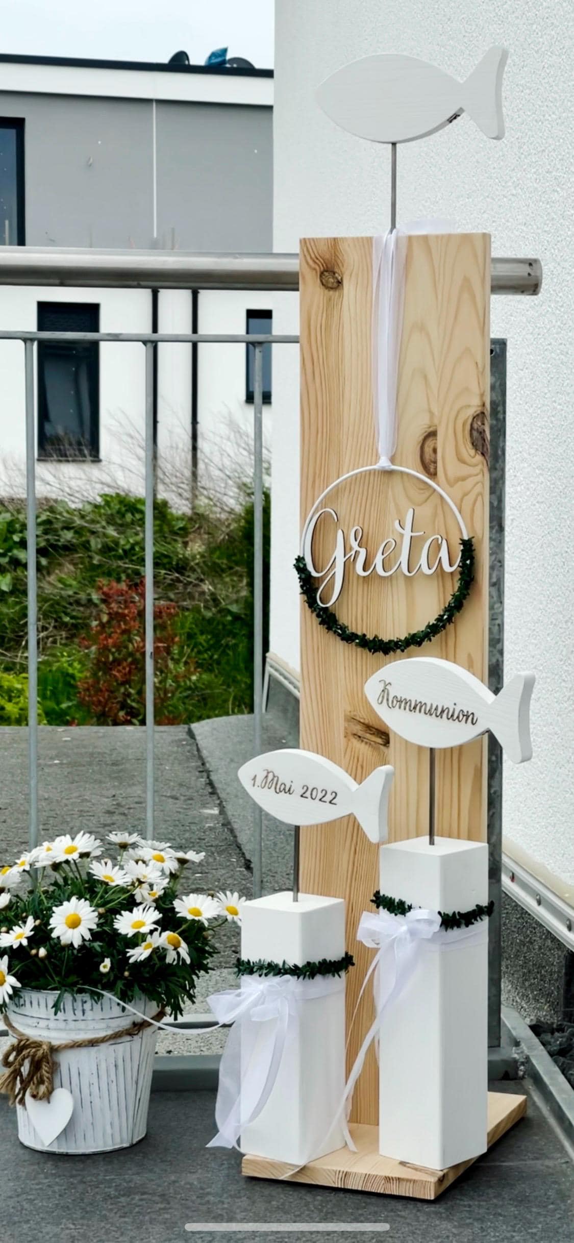 Kommunion deko tür