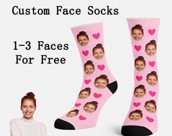 Details about Custom Photo Picture Socks HEARTS Personalized w/Any Photo Face or Faces #62144 Details about Custom Photo Picture Socks HEARTS Personalized w/Any Photo Face or Faces #62144