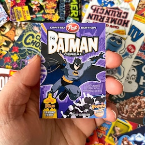Batman Sticker, 2000s Cereal Sticker, Nostalgia Sticker, Retro Sticker, DC Universe