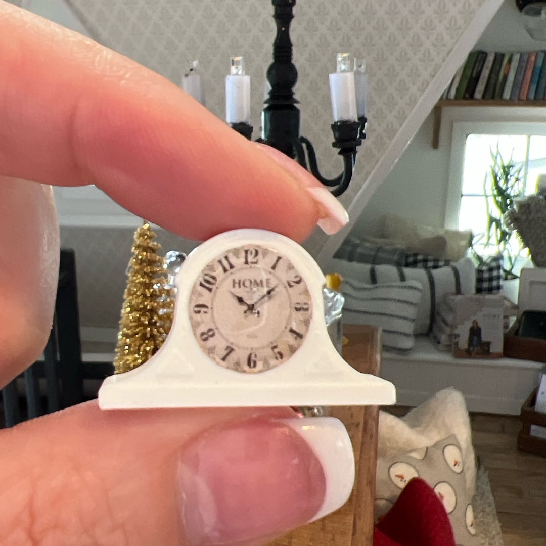 Clock - Round White - Etsy
