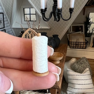Paper Towel & Holder - Wood