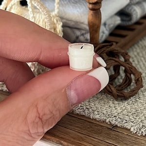 Bougie - Petit bocal en conserve