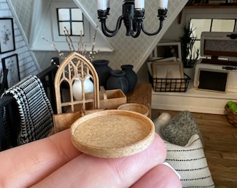 Tray - Round Wood