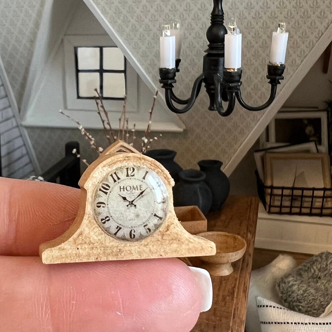 Clock - Round Wood