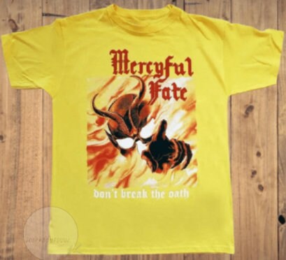 New Mercyful Fate Melissa Band Black Short Sleeve Basic T-Shirt Size S-5XL 