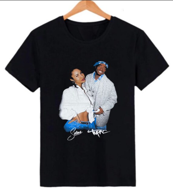 Selena 2pac T-shirt Musician Unisex 