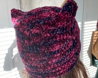 Purple Chowder Hat - Etsy