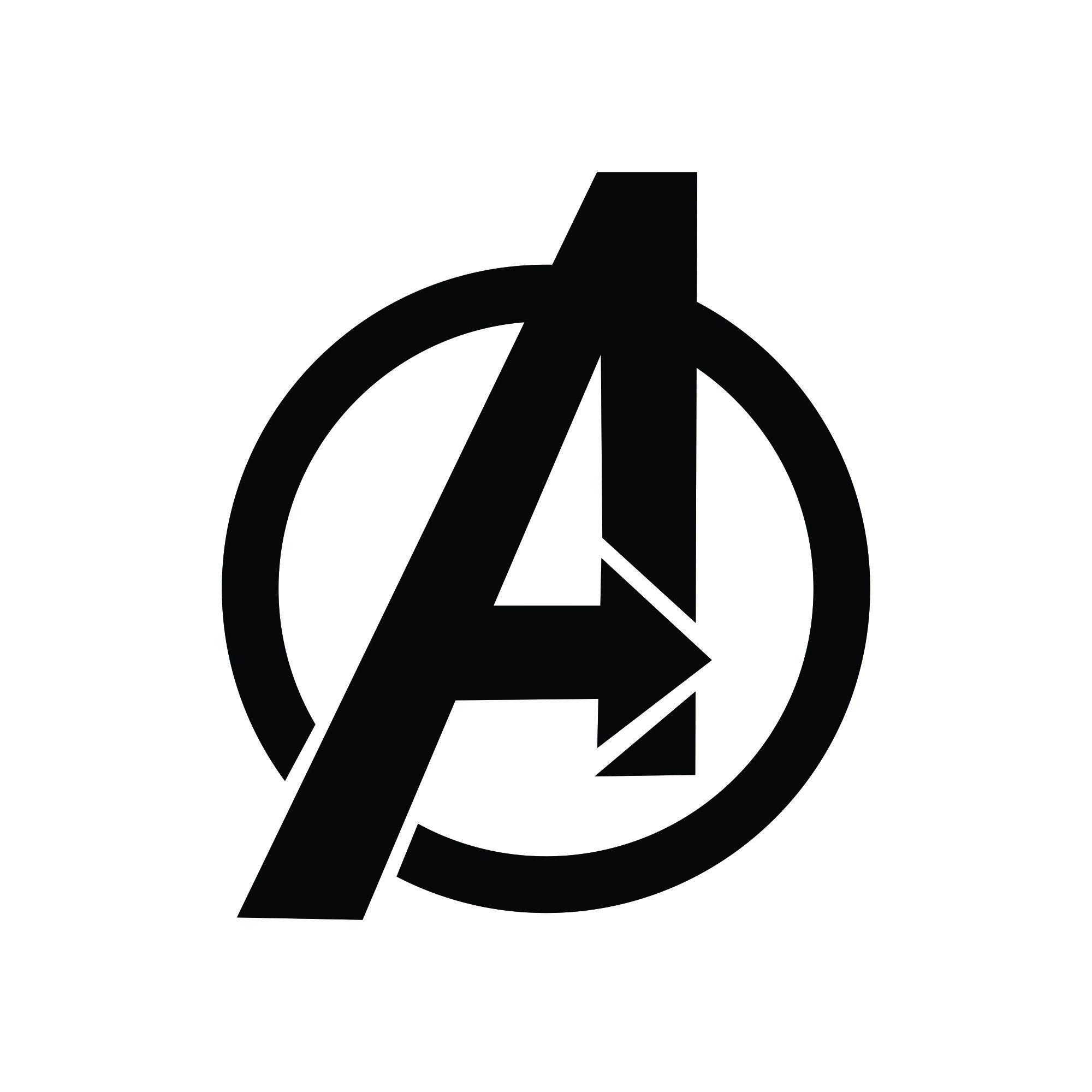 Avengers logo - Etsy Österreich, image size:2000x2000
