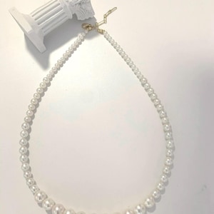 Graduated Pearl Necklace | hand-picked real freshwater pearls | gold-filled clasp | mother&#39;s day gifts?