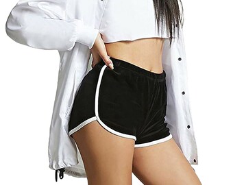 plus size cheeky shorts