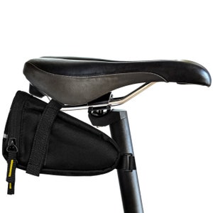 LOXDON Cycle Bicycle Saddle Bag Saddle pack Under Seat Tool Pouch Storage Rear Pack Bags Bike  Cycling backpack Light Holder commuter Bag UK