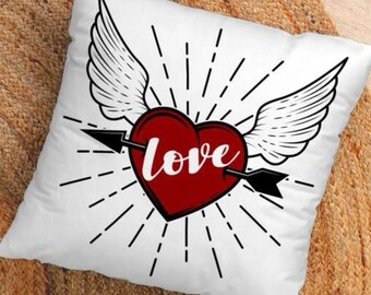Love pillowcase | San Valentines | San Valentin | funda de corazon