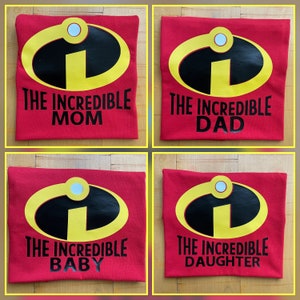 The Incredible Birthday family Shirts