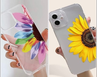 Iphone 12 pro max case sunflower case