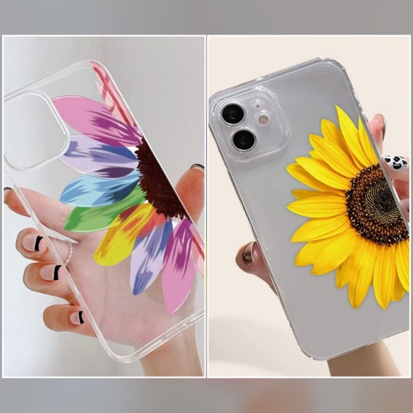 Iphone 12 pro max case sunflower case