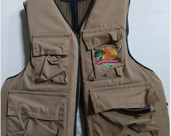 Vintage 90s Columbia Sportswear Hunting/fishing Vest Jacket Size 