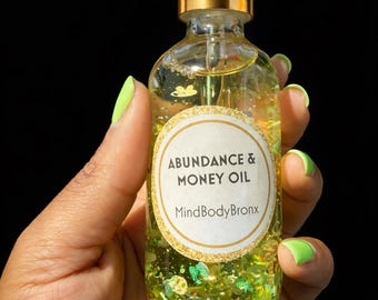 Handmade Abundance Oil: Good Fortune, Manifestation Essential Oil