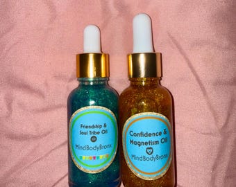 LEO + AQUARIUS Oil Bundle Confidence | Soul Tribe | Friendship | Attraction | Courage | Community
