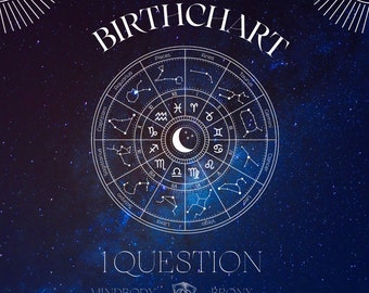 24 Hour One Question Birthchart Reading (Love, Career, or Family)