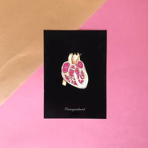 Carte postale Pomegranheart
