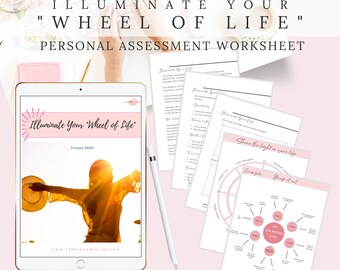 Widow Worksheet, Mini-Workshop, Self Assessment, Life Assessment, Worksheet